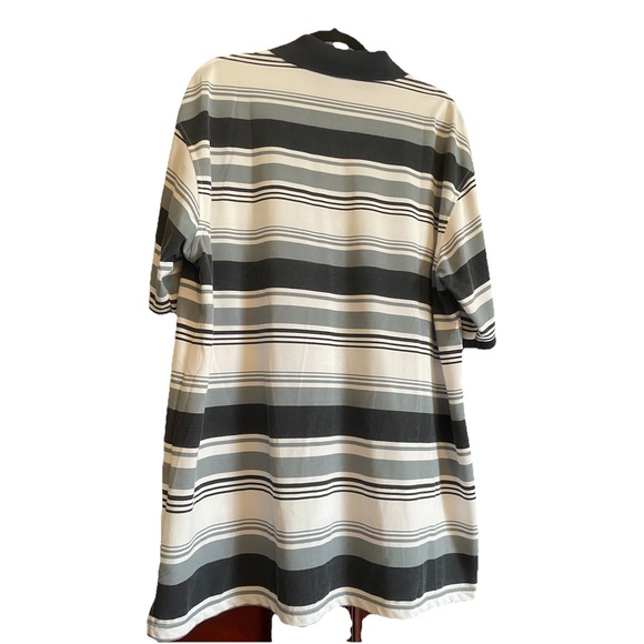 Vtg Lacoste Men's Polo Shirt Size 9 Short Sleeve 100% Cotton Y2K Striped France - Picture 2 of 9